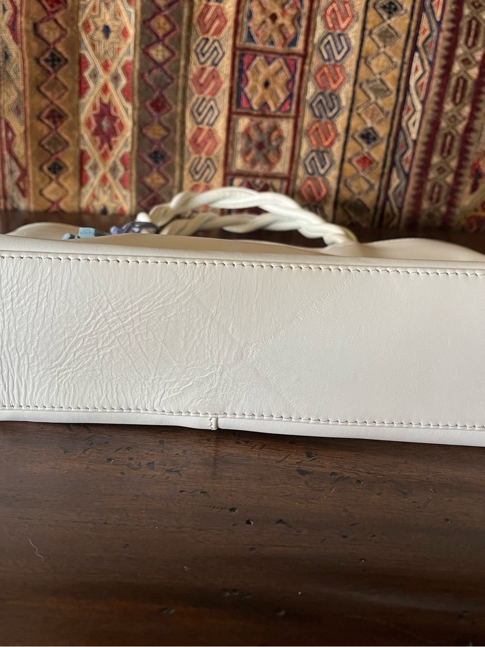 Radley London White Leather Handbag NWT - Picture 8 of 13